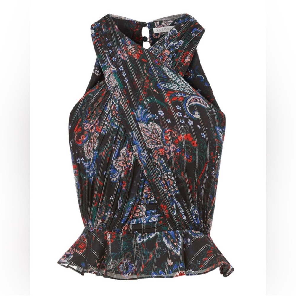 Veronica Beard Kailani Halter Top